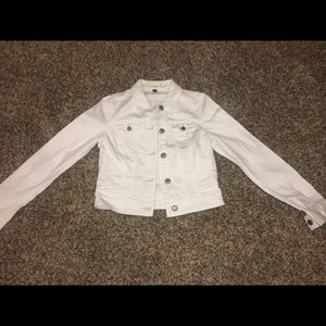 White Jean Jacket